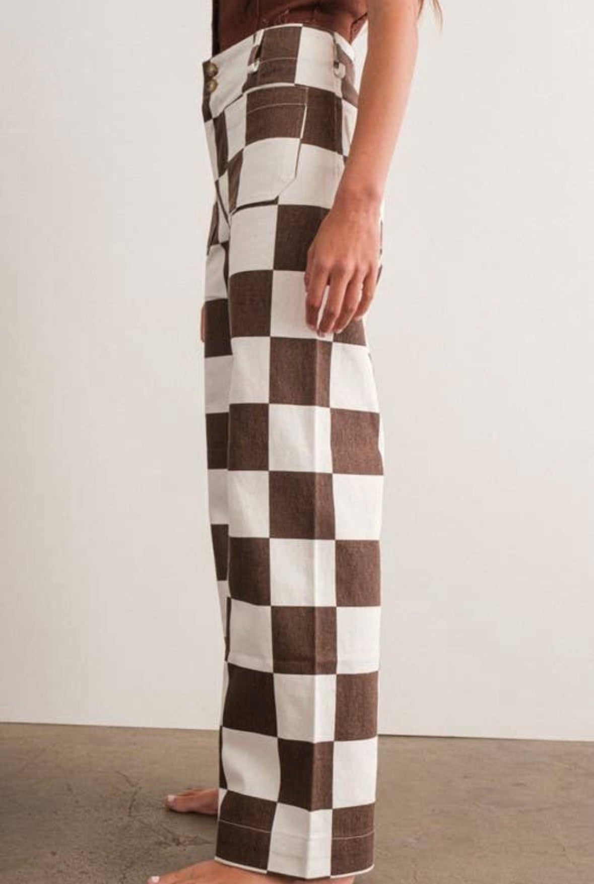 Amiyah Checkered Pant