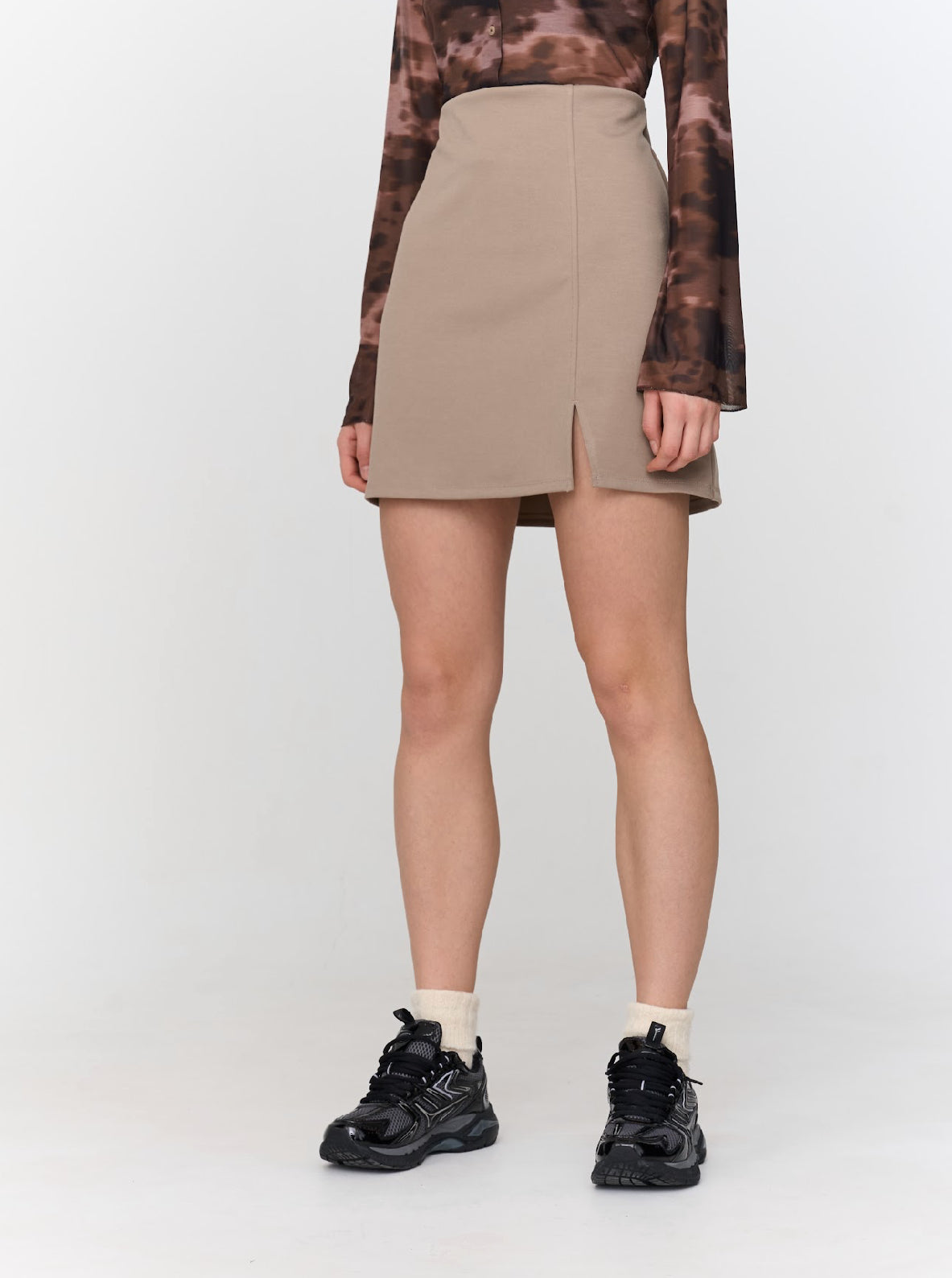 Brigitte Skirt in Beige