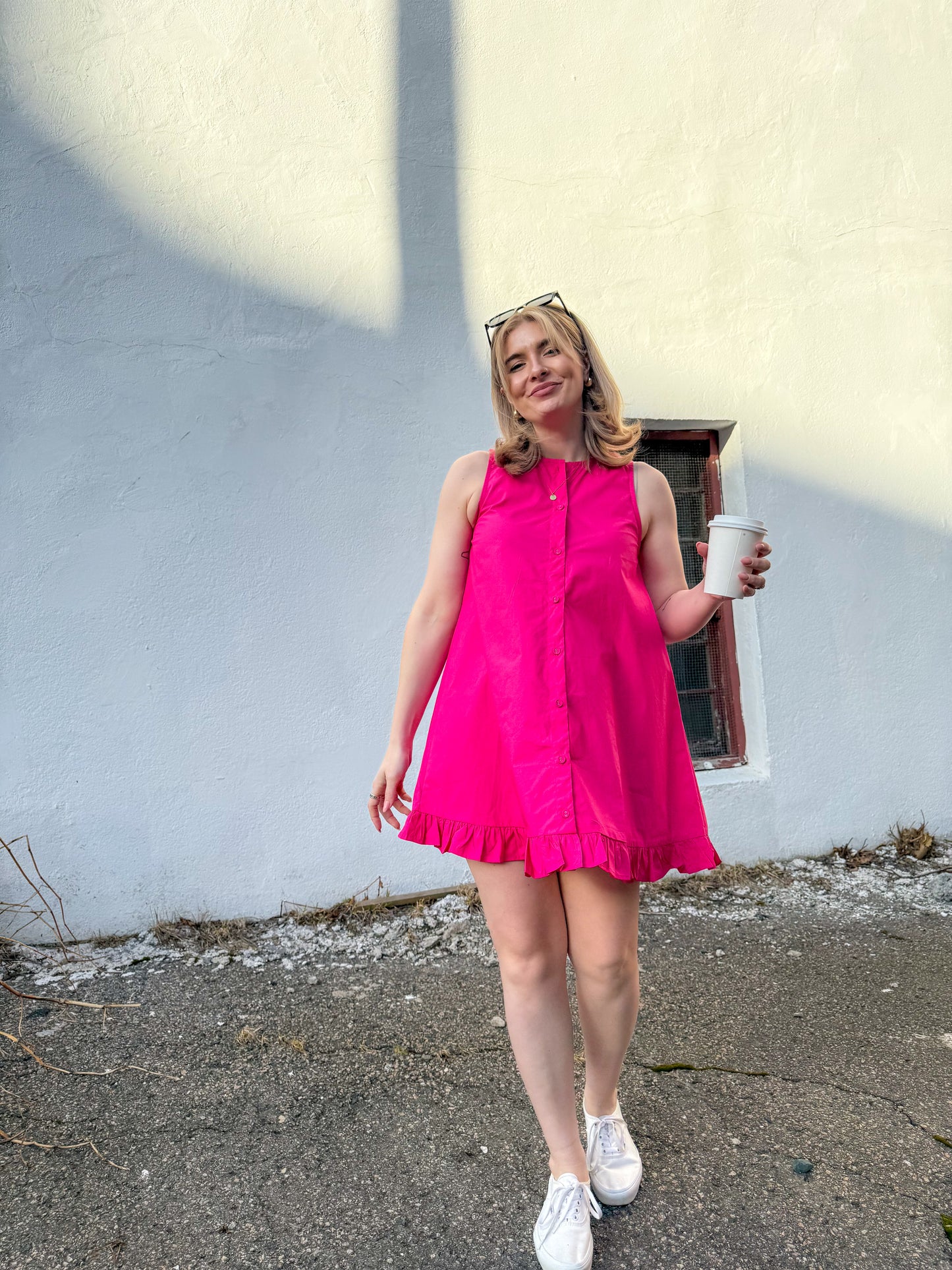 Val Ruffle Mini Dress - FINAL SALE
