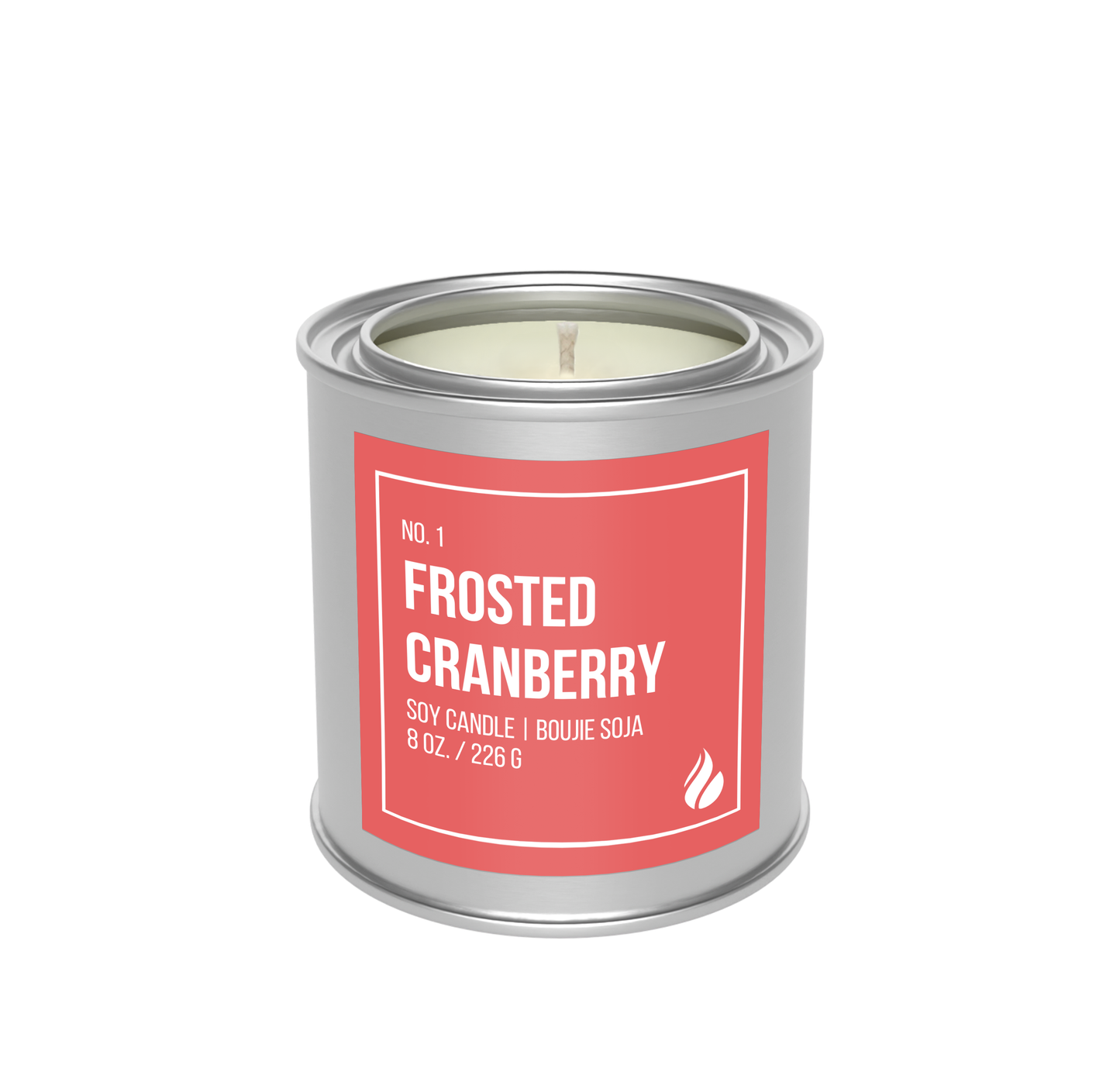 Frosted Cranberry Candle