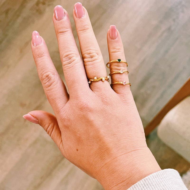 Sparkling Rosé Ring