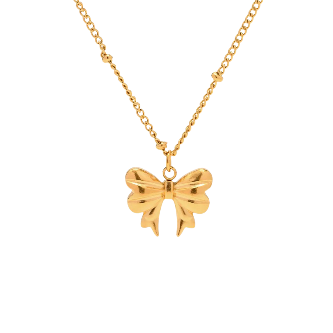 Beautiful Bow Necklace