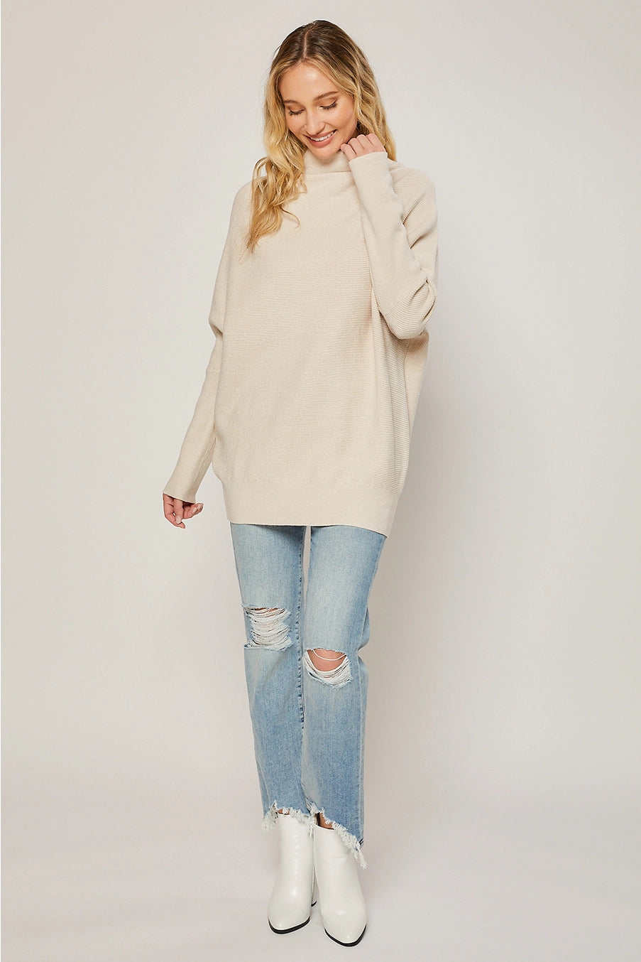 Shell Dolman Sweater