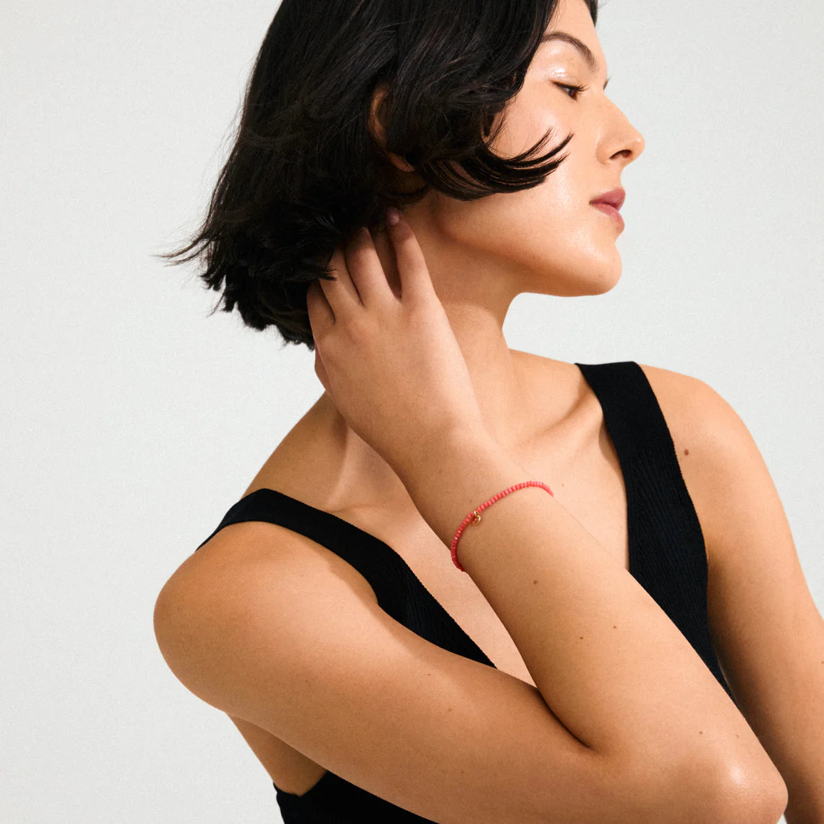 Indie Bracelet in Peach