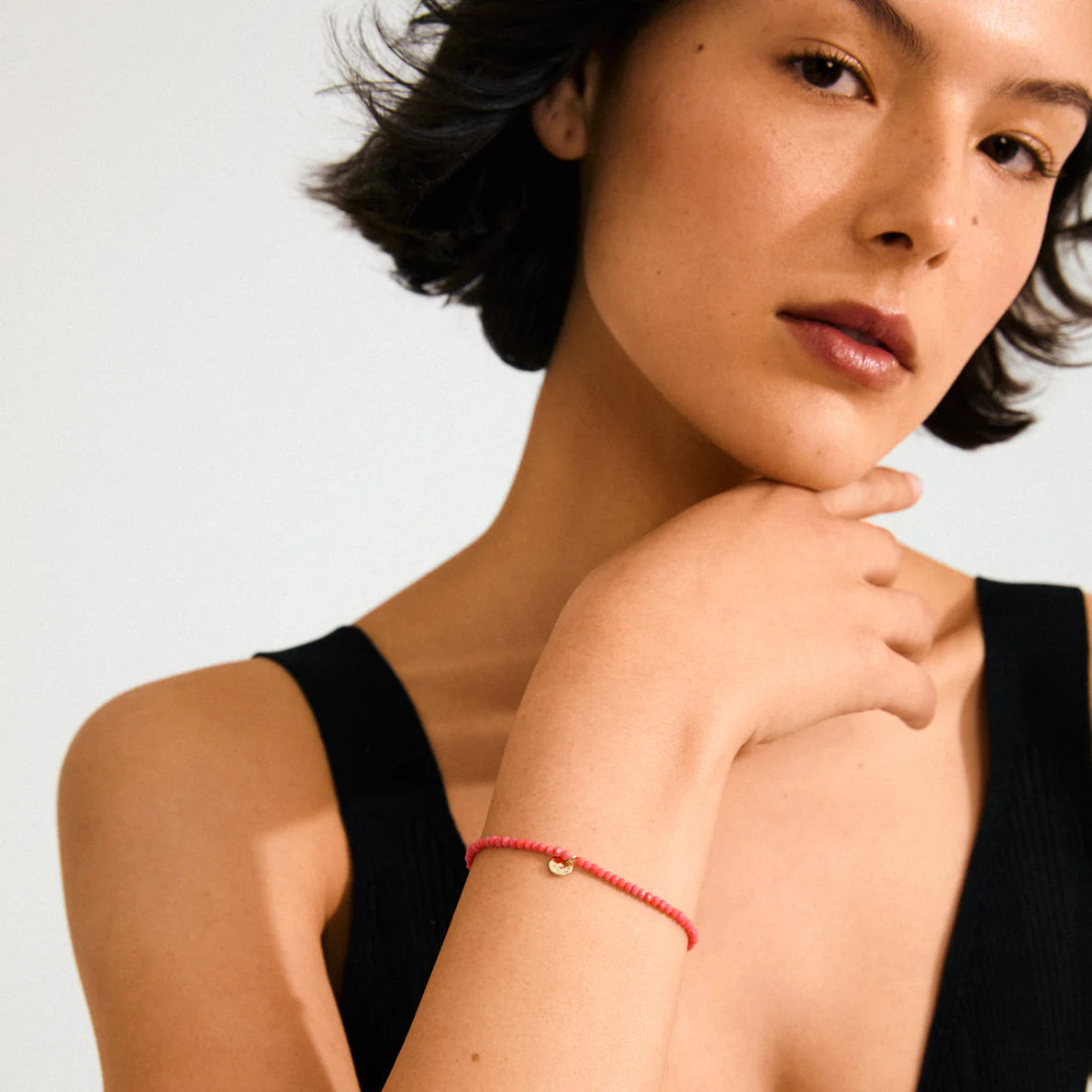 Indie Bracelet in Peach