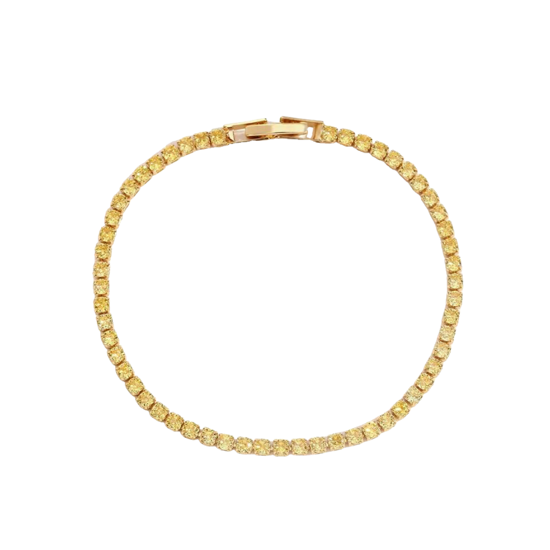 Canary Tennis Bracelet