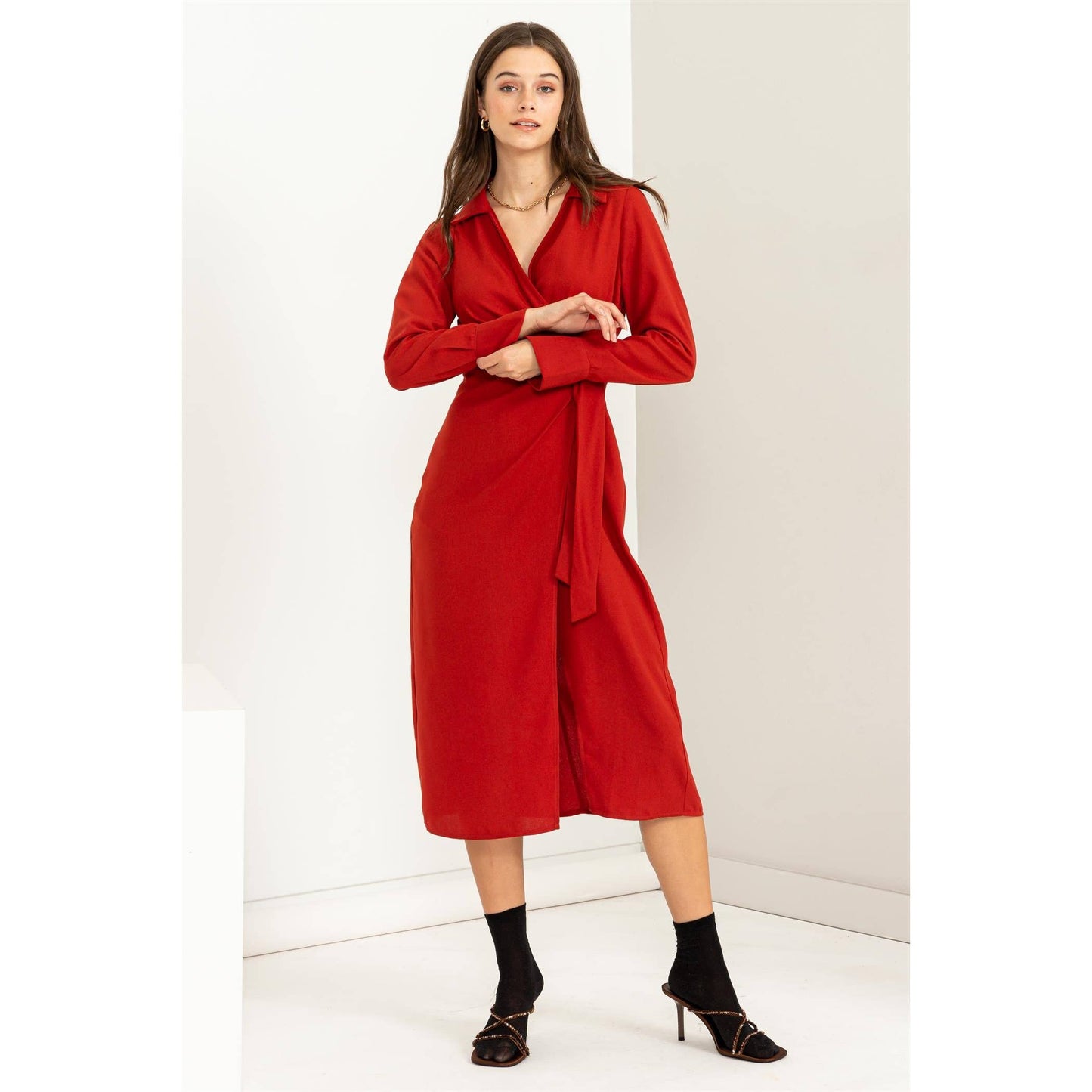 Sweet Aura Midi Dress