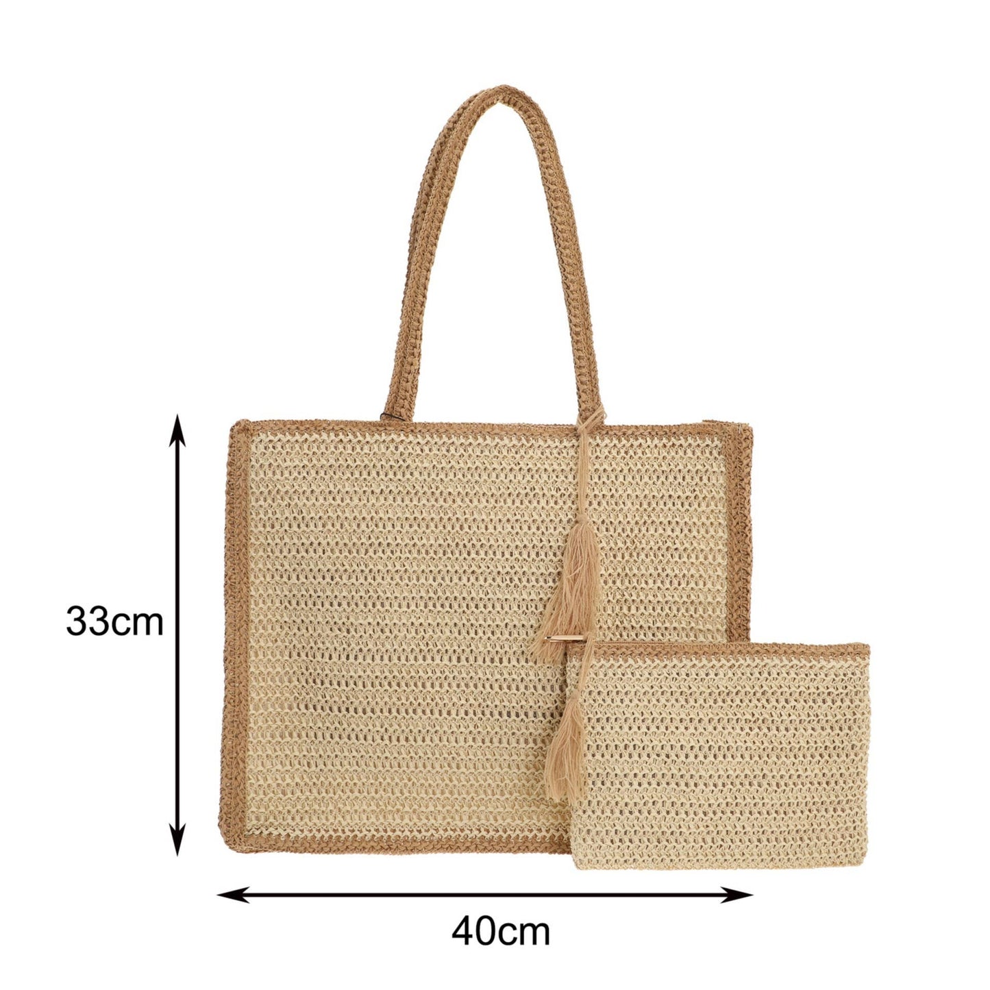 Straw Tote Bag