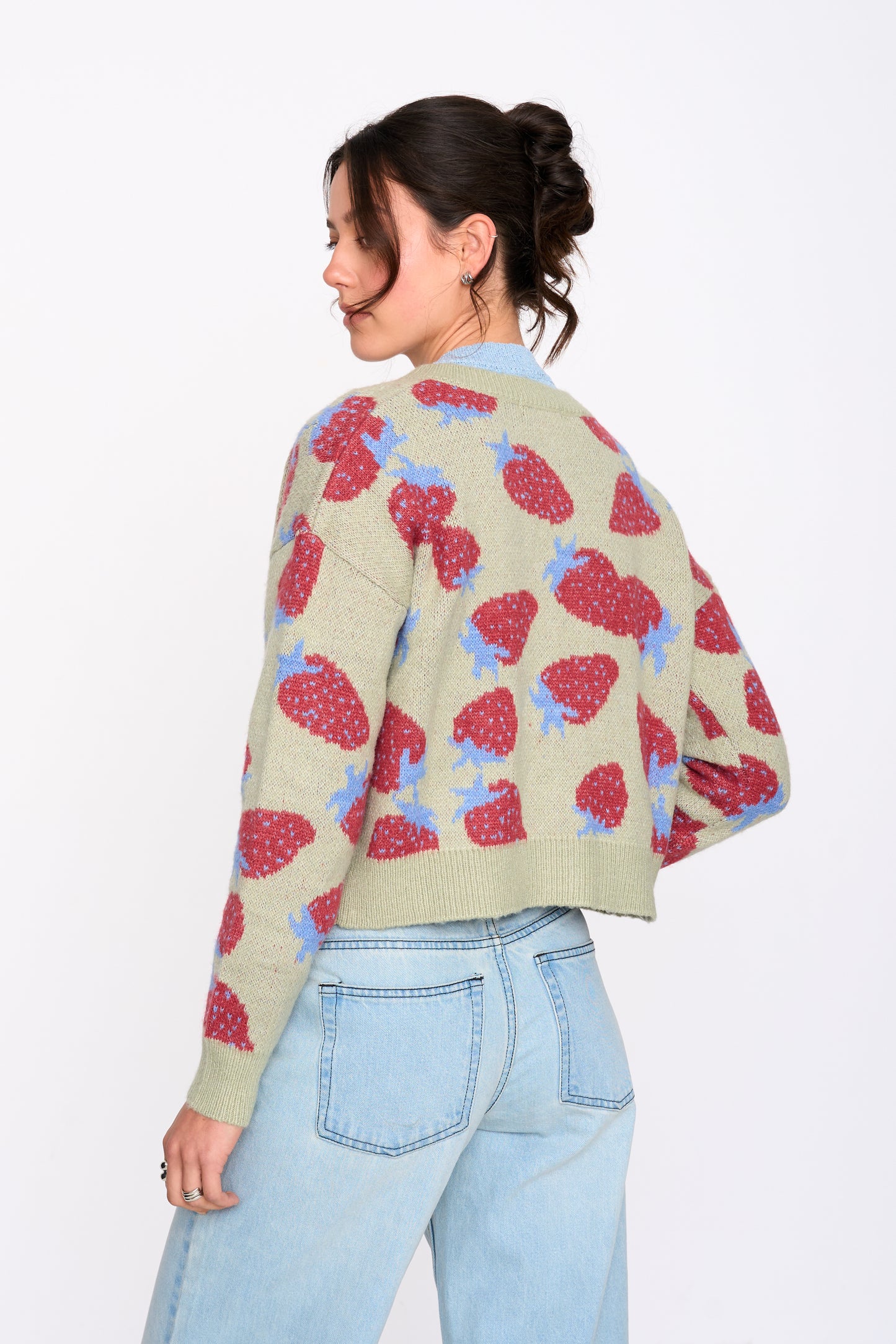 Strawberry Cardigan