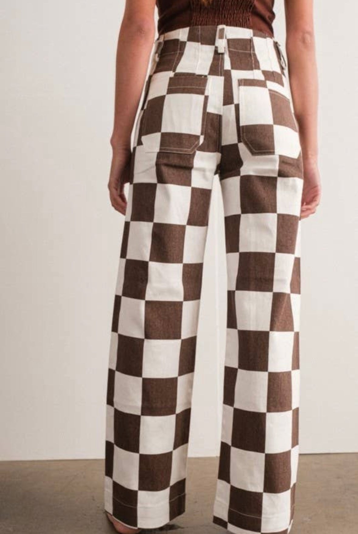 Amiyah Checkered Pant