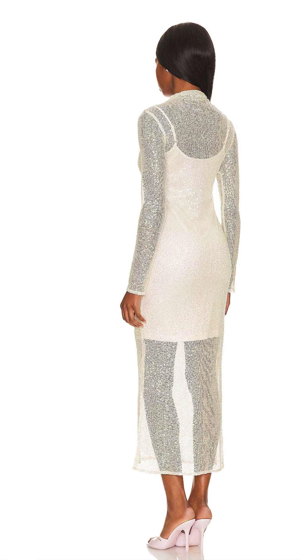 Blakely Dress-Champagne