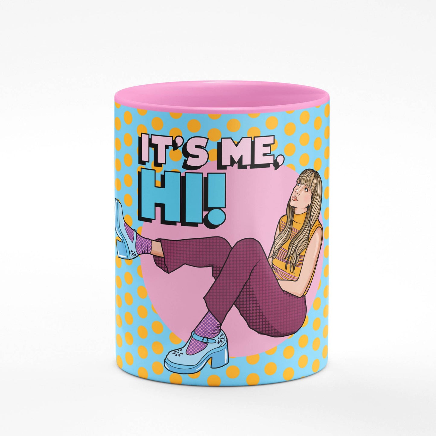 Taylor It's Me Hi! Pink Mug