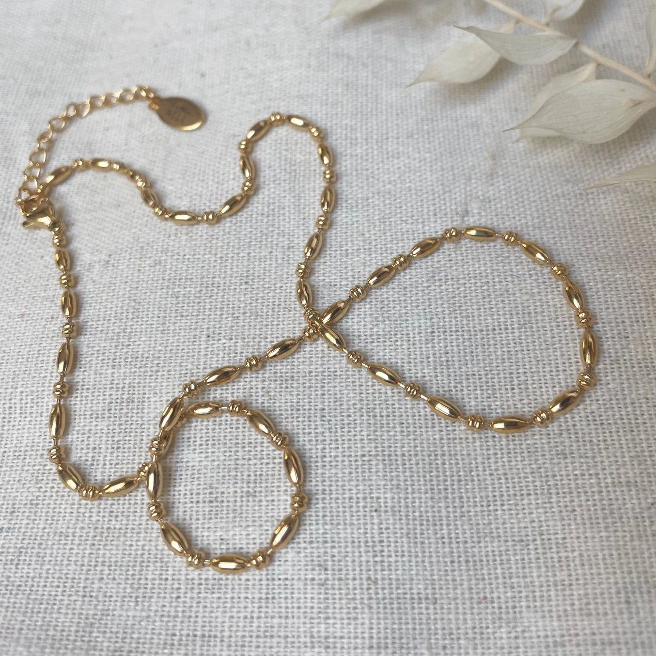 Everyday Bead Chain Necklace