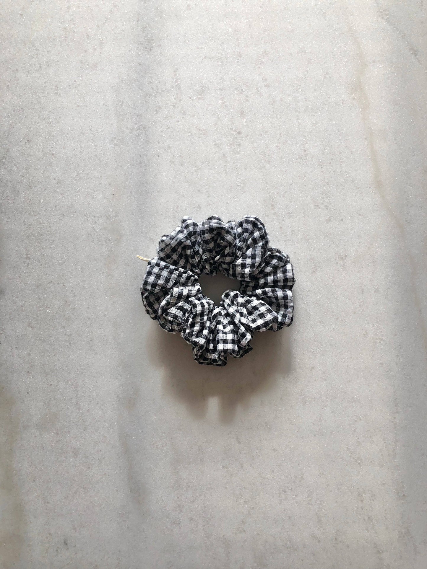 Gingham Scrunchies