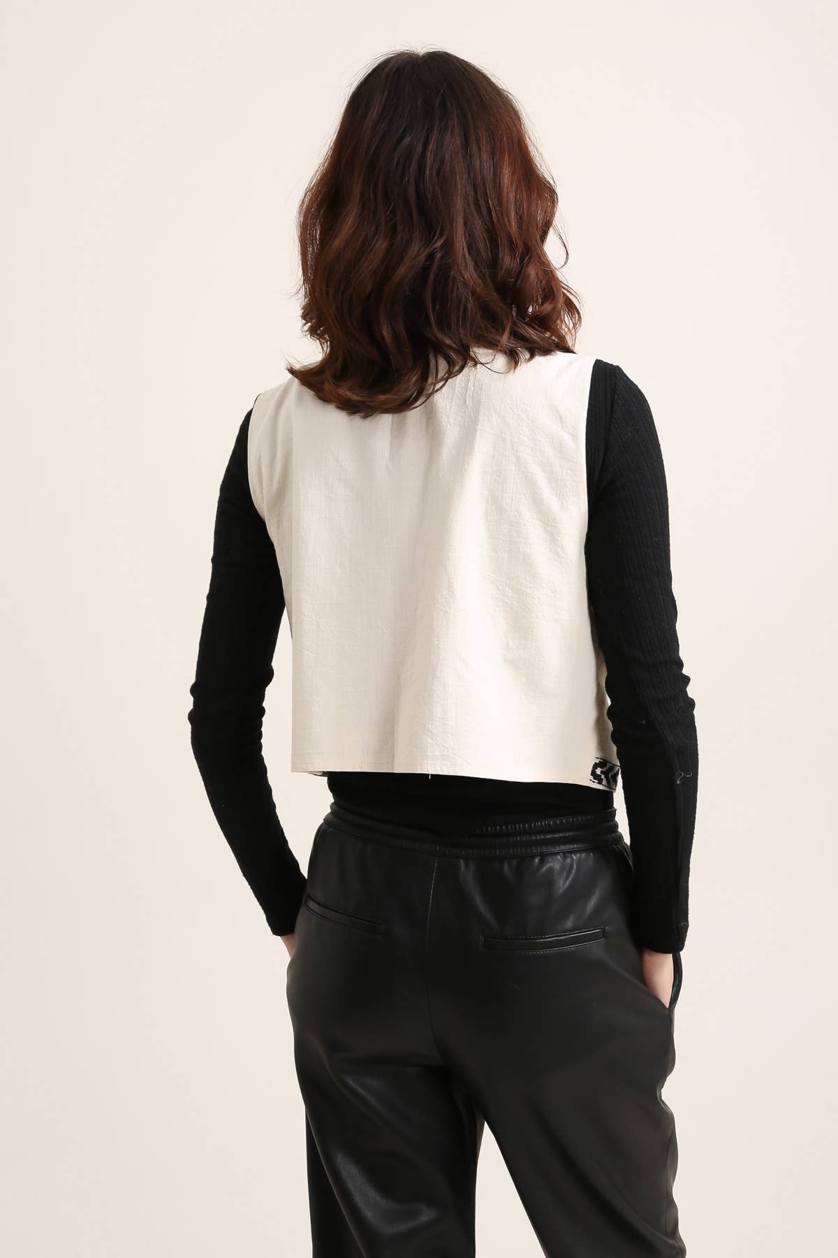 Iva Embroidered Vest - FINAL SALE