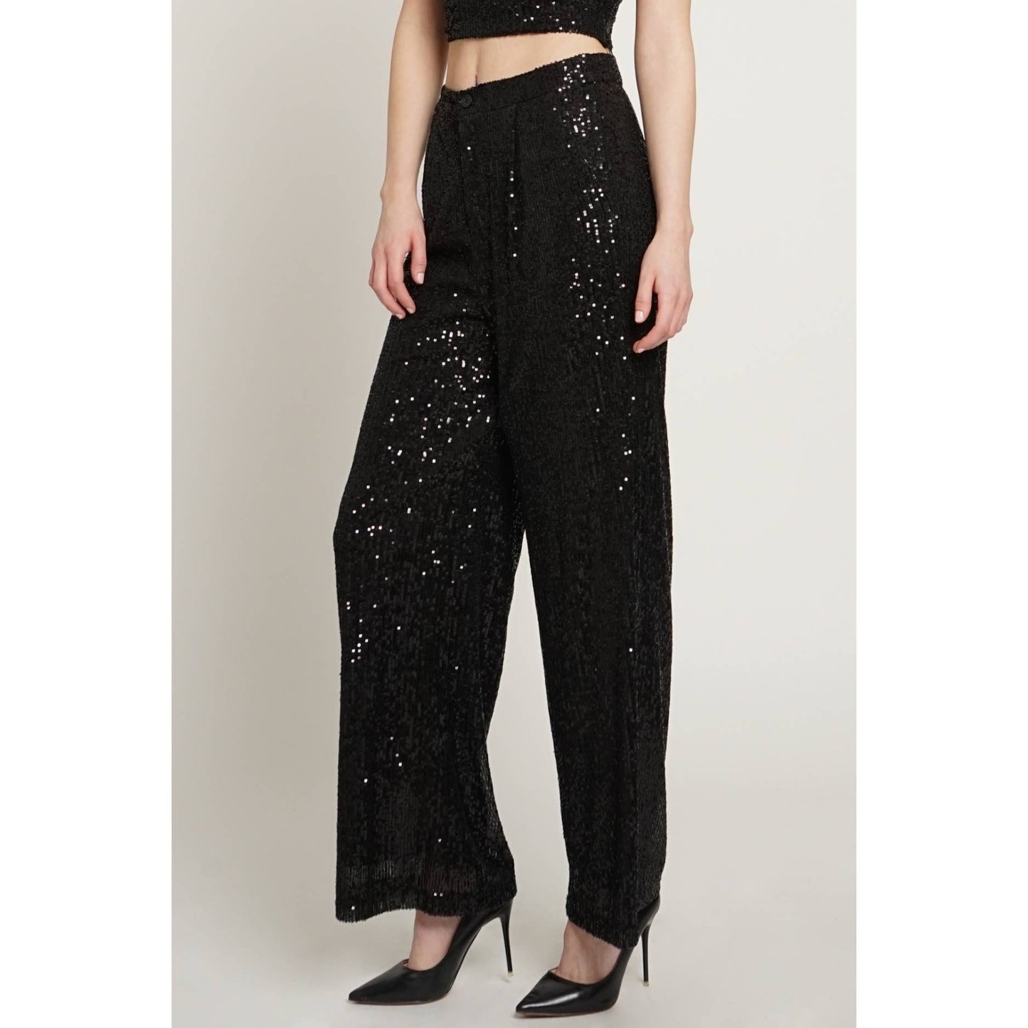 Life of the Party Pants-Black