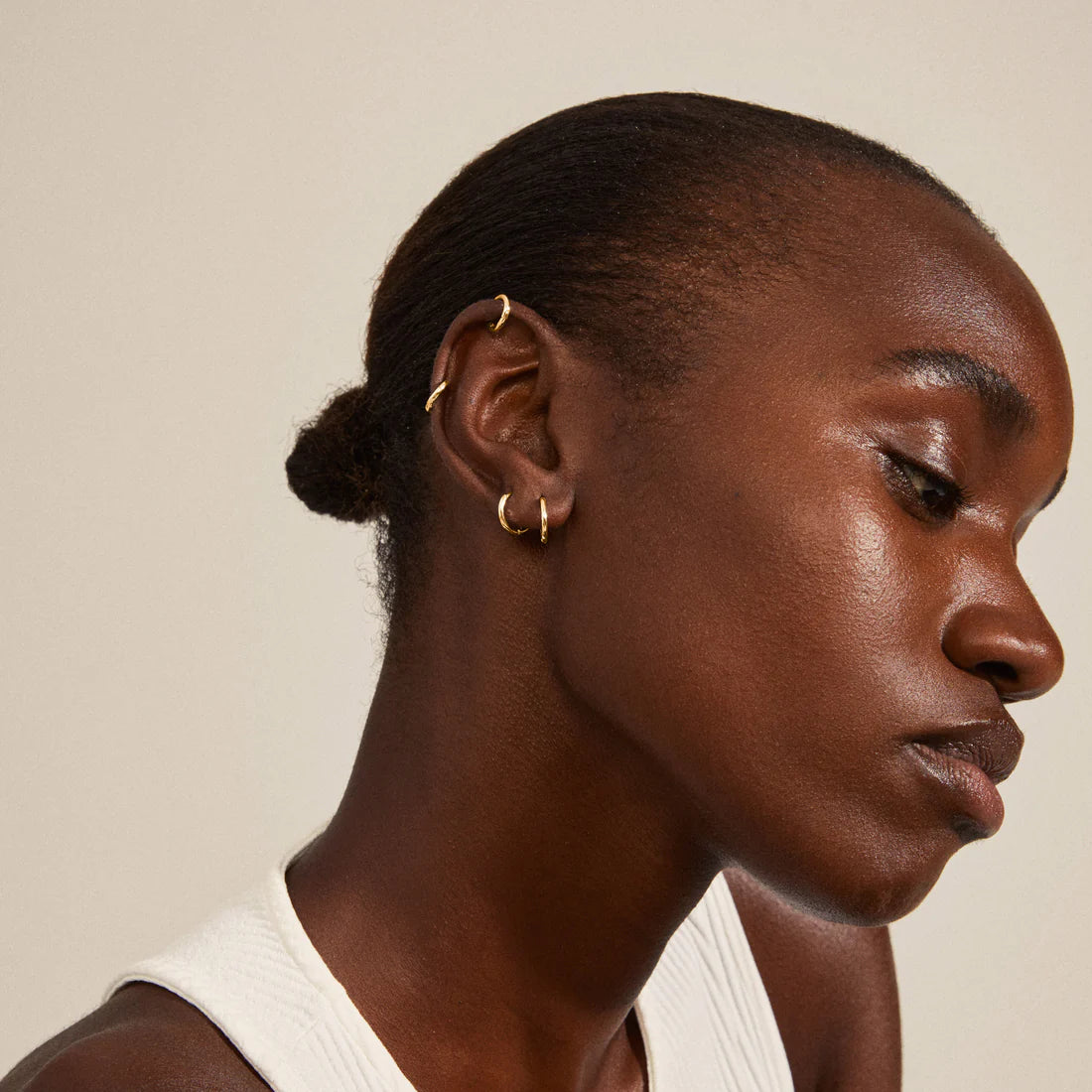 Ariella Earring Set in Gold