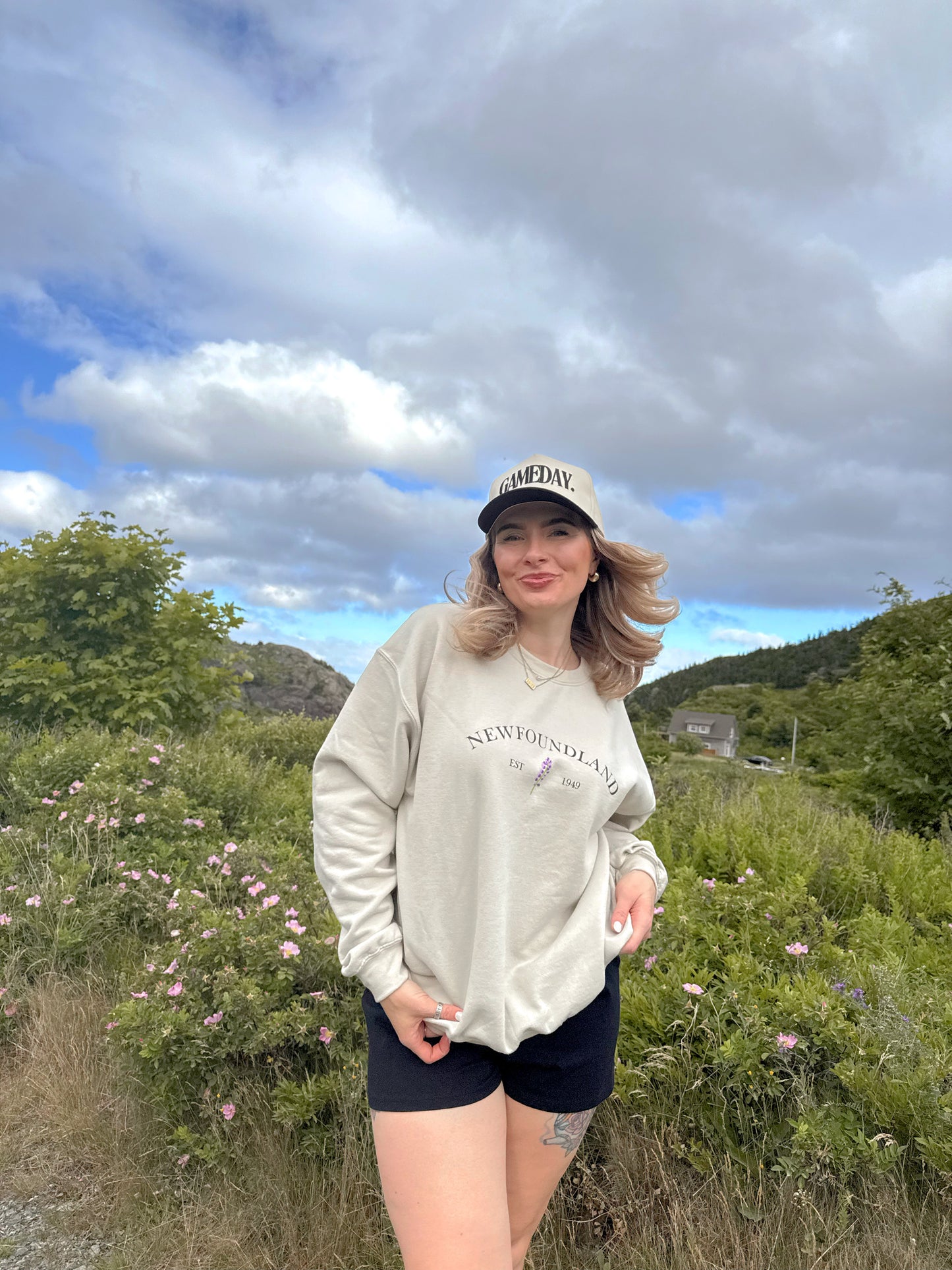 Newfoundland Lupin Sweater