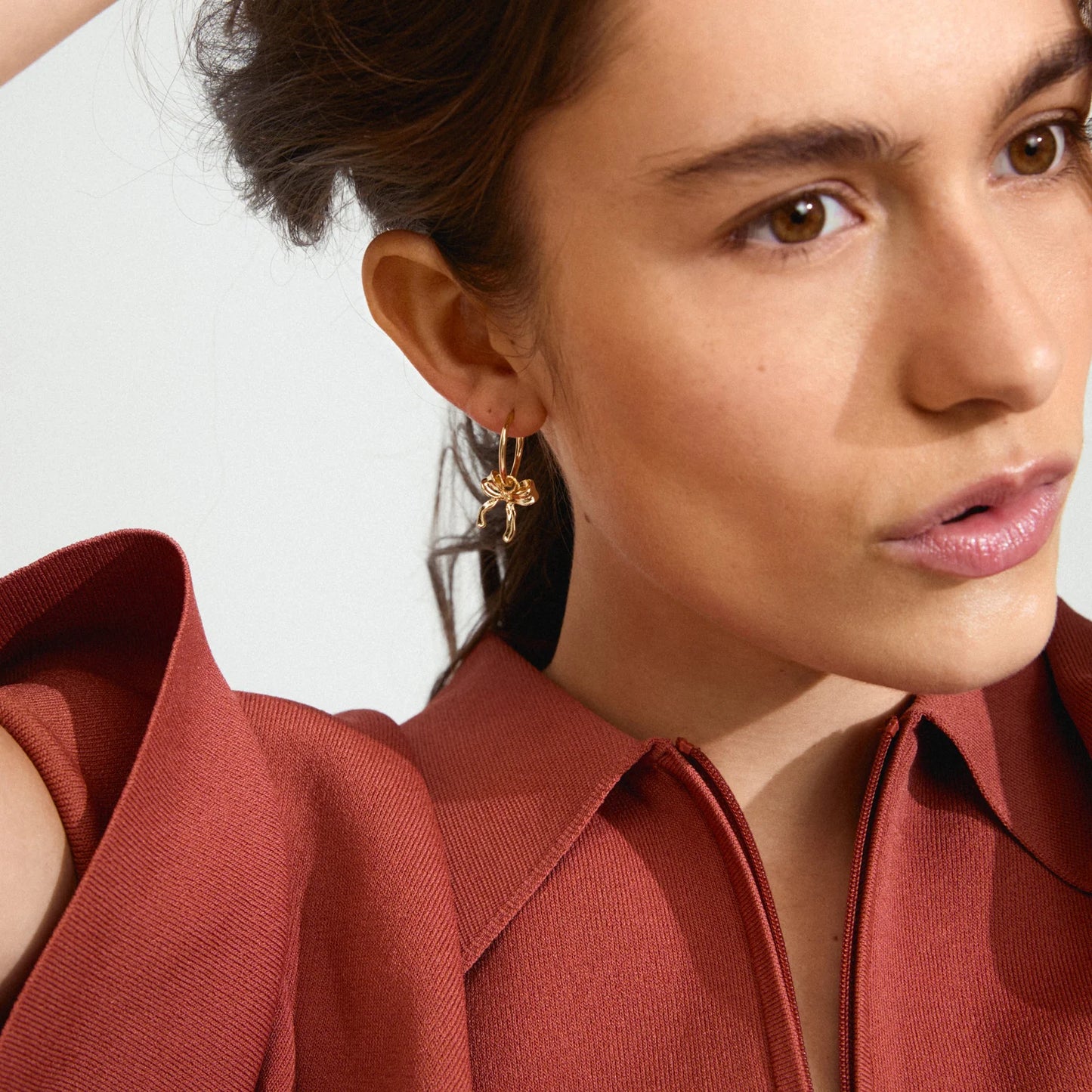 Cassian Earrings in Gold