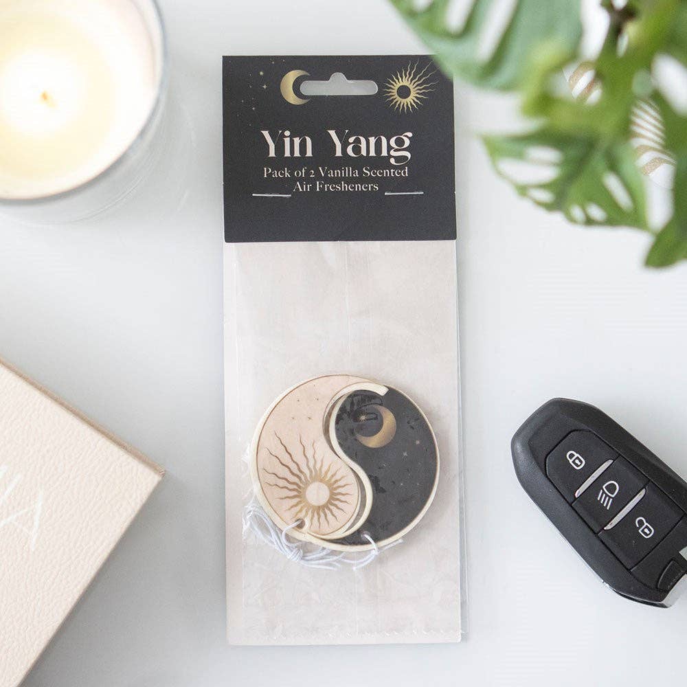 Yin Yang Vanilla Scented Air Fresheners