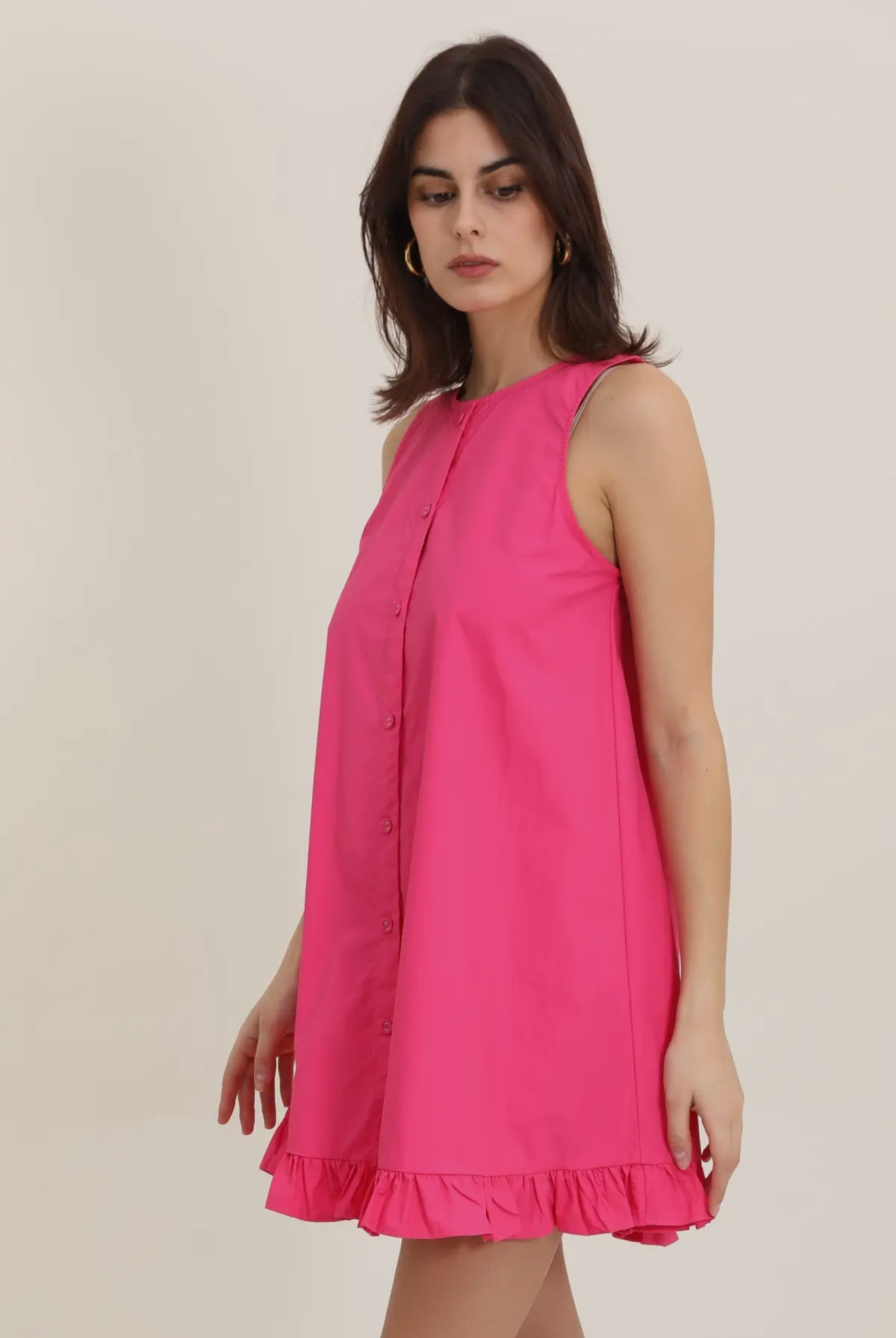 Val Ruffle Mini Dress - FINAL SALE