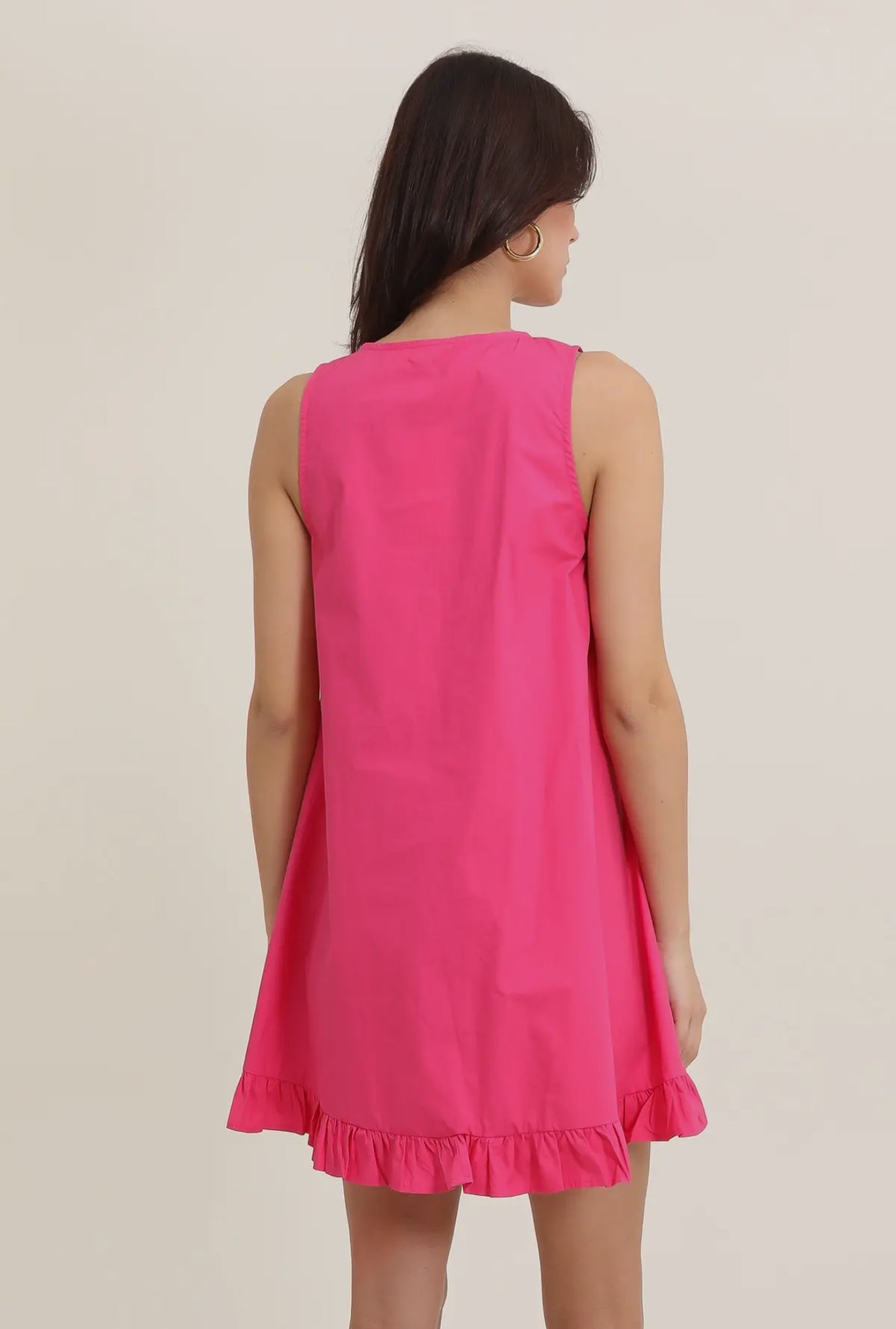 Val Ruffle Mini Dress - FINAL SALE
