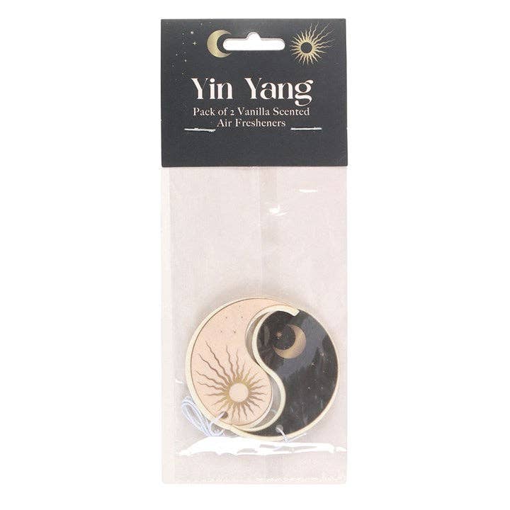 Yin Yang Vanilla Scented Air Fresheners