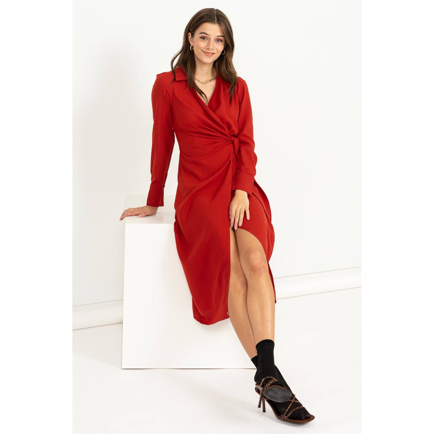 Sweet Aura Midi Dress