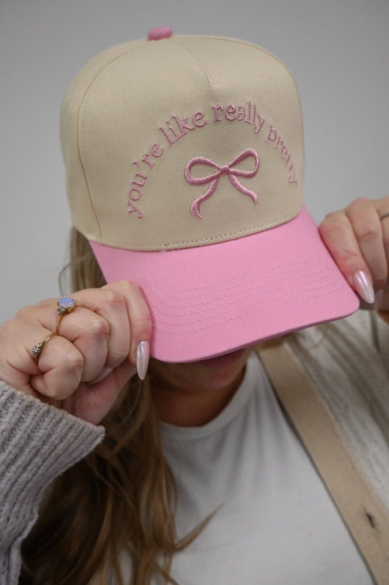 You're Like Really Pretty Vintage Hat