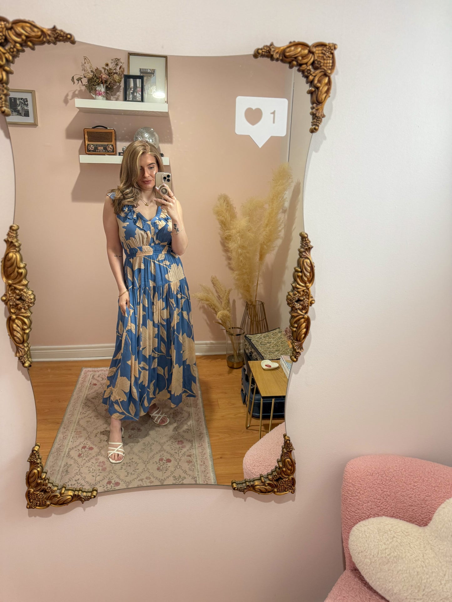 Malene Bloom Floral Maxi Dress