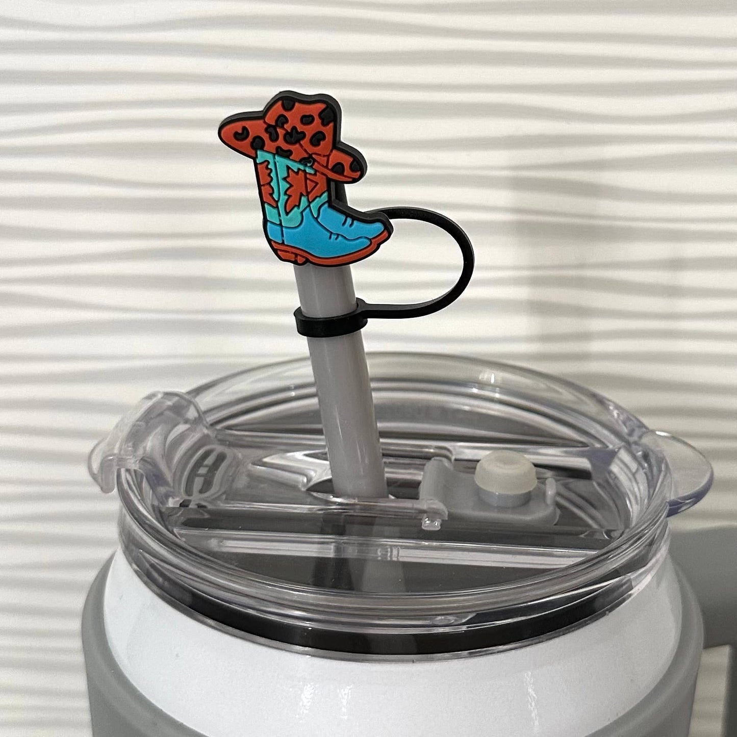 Cowboy Boot Straw Covers - FINAL SALE