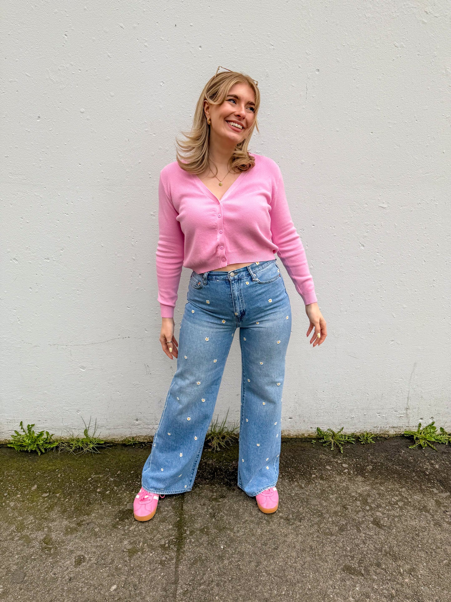 Melfi Cardigan in Pink