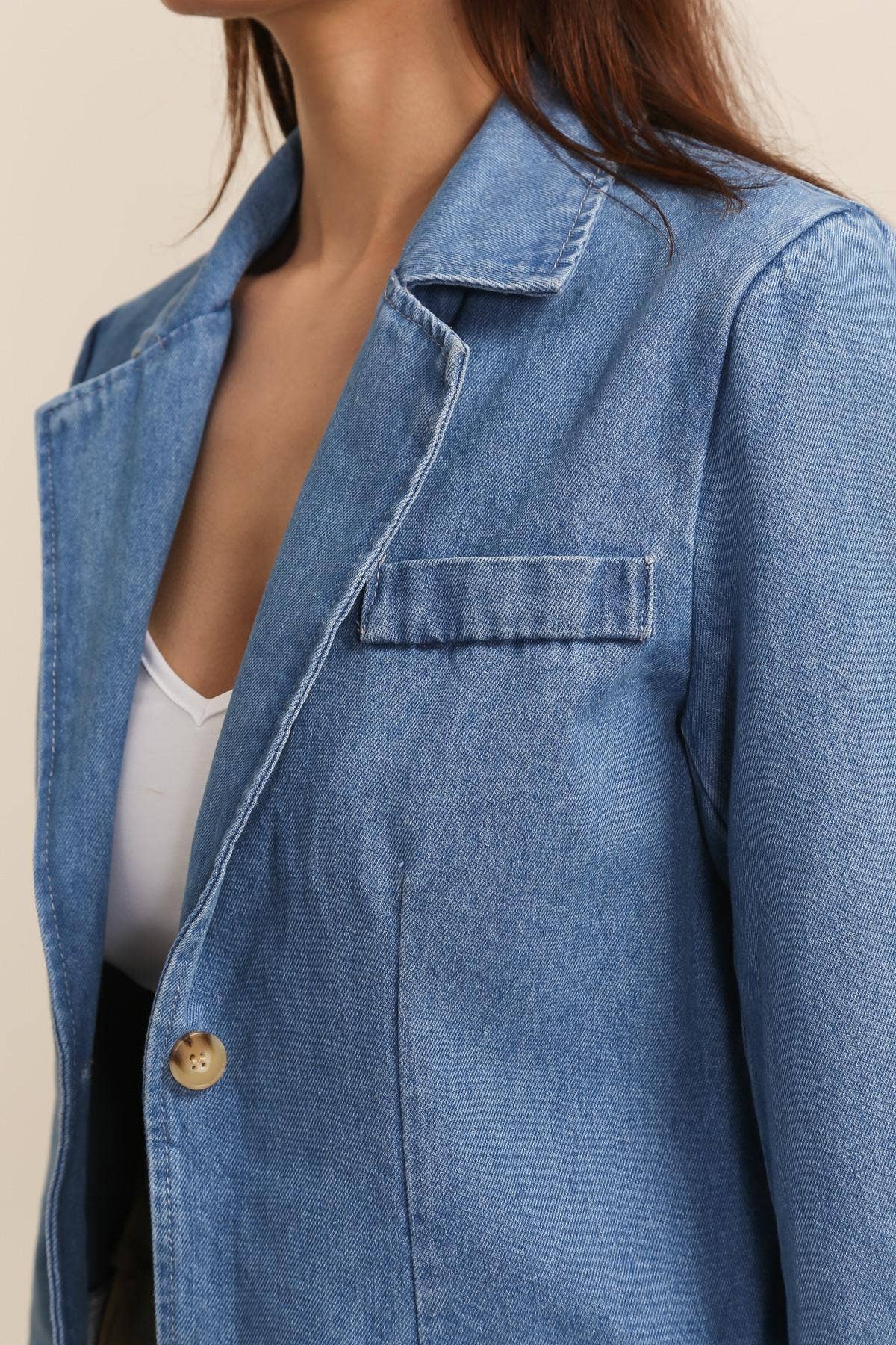 Alex Denim Blazer - FINAL SALE