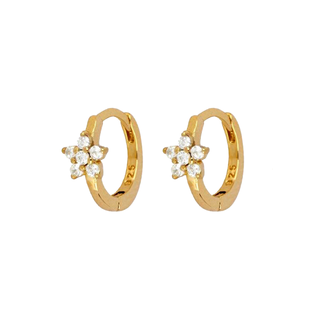 Flower Petal Hoops