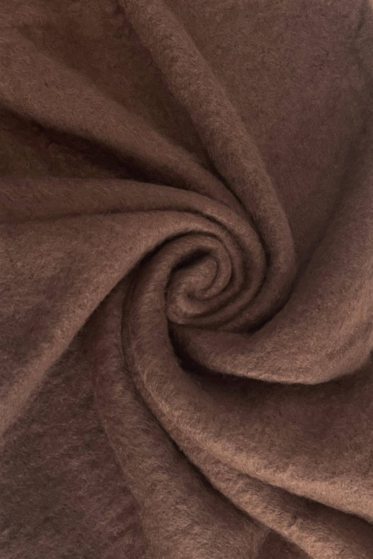 Tassel Blanket Scarf: Beige