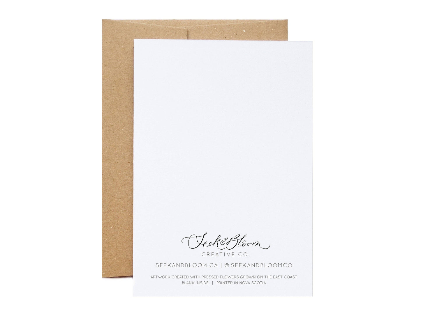 Newfoundland Flower Map Greeting Card