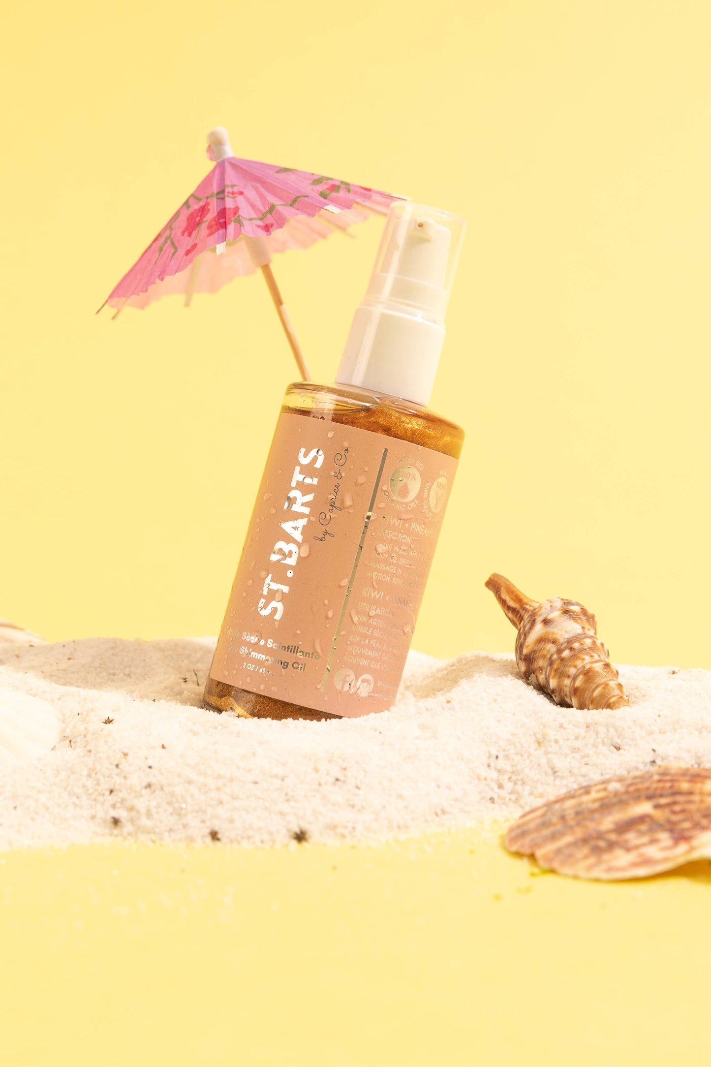 St.Barts Dry Shimmering Oil