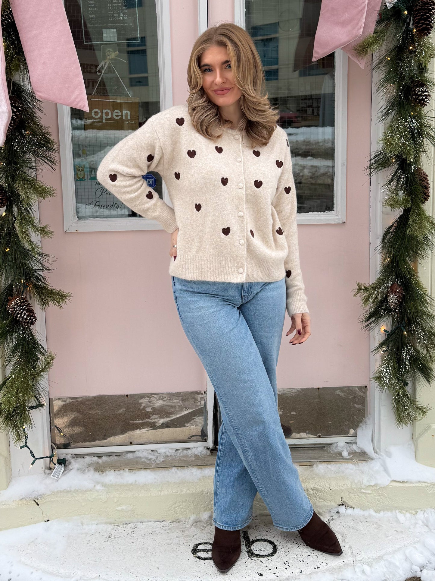 Lover Cardigan in Cream