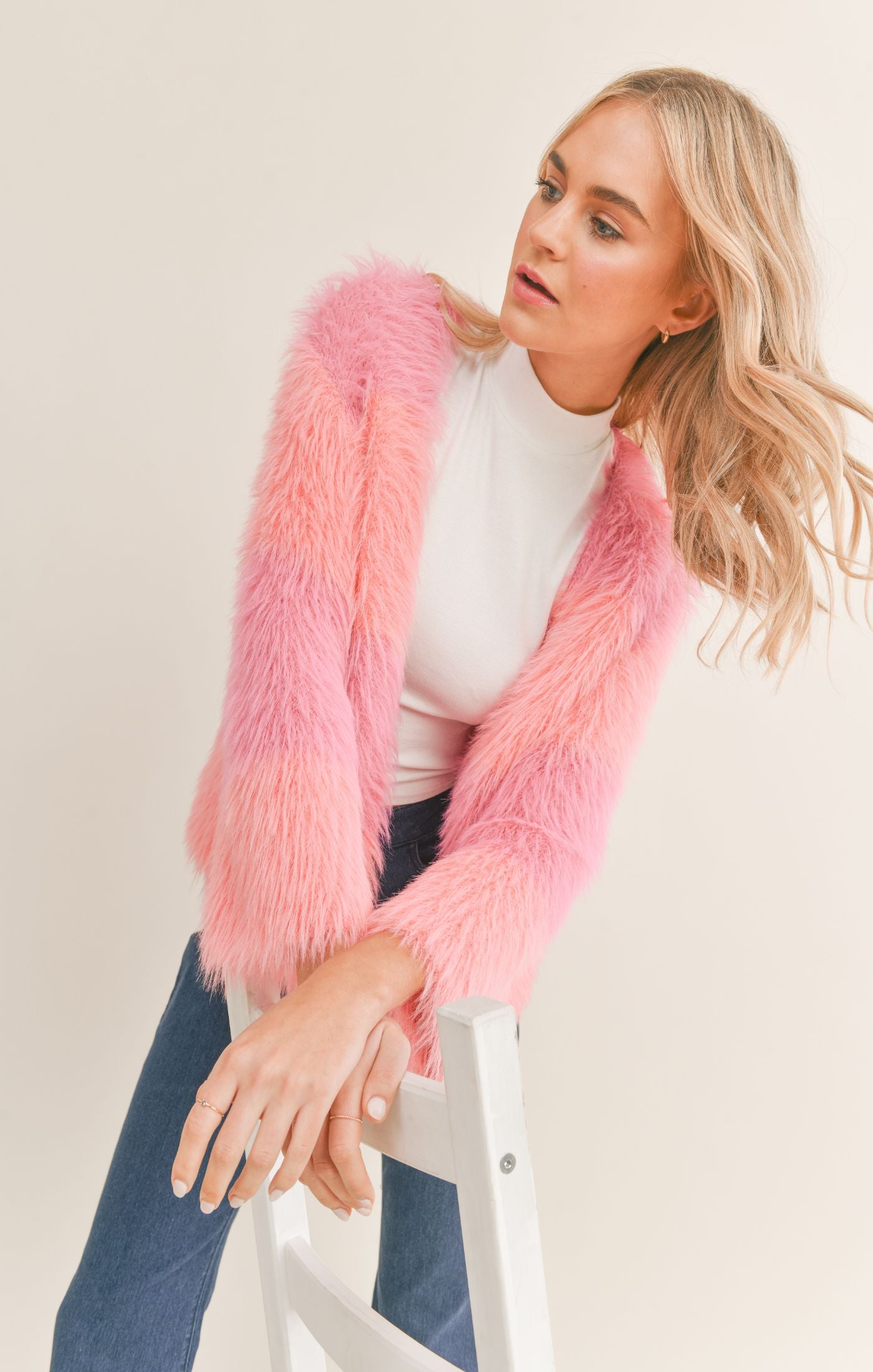 Layla Fuzzy Cardigan