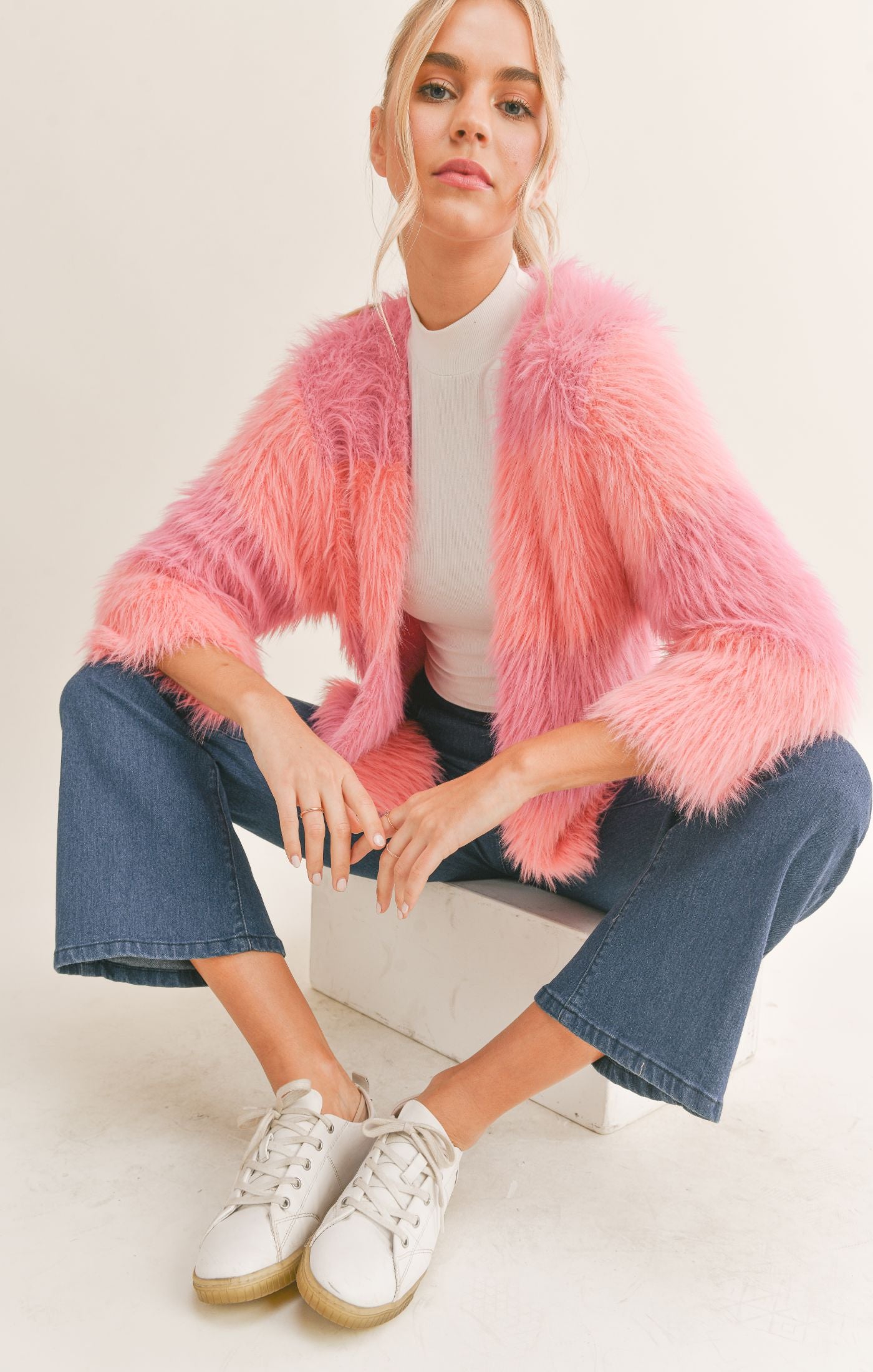 Layla Fuzzy Cardigan