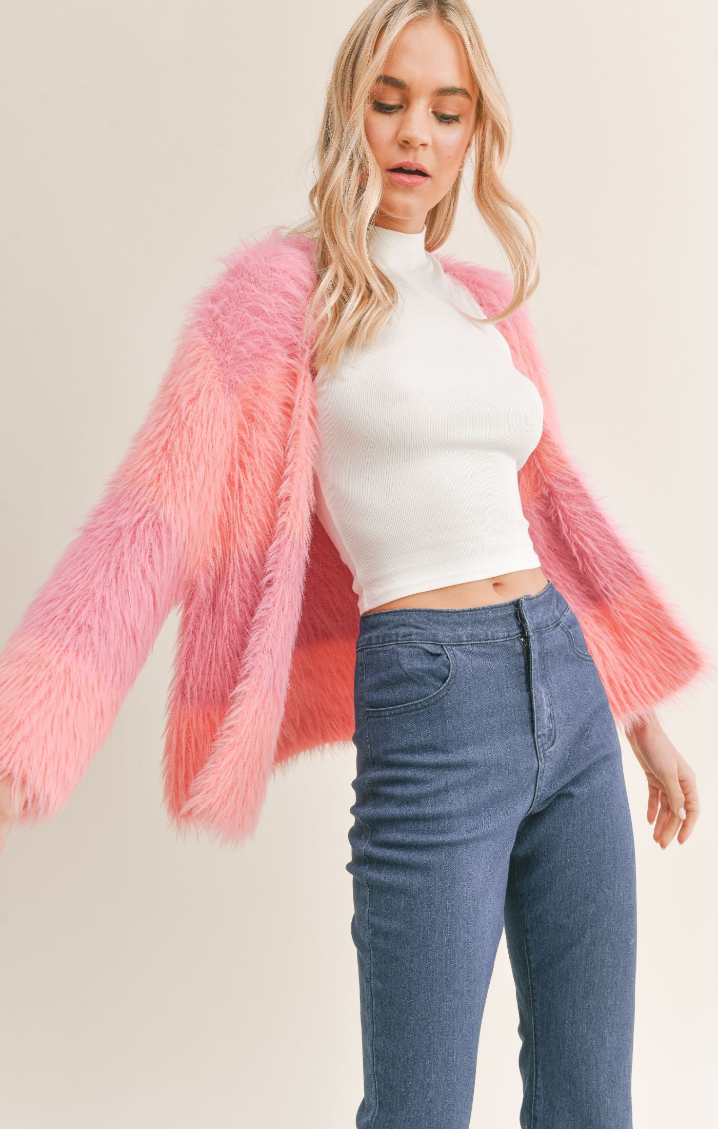 Layla Fuzzy Cardigan