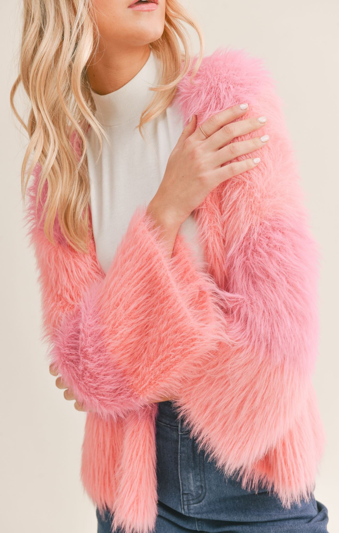 Layla Fuzzy Cardigan