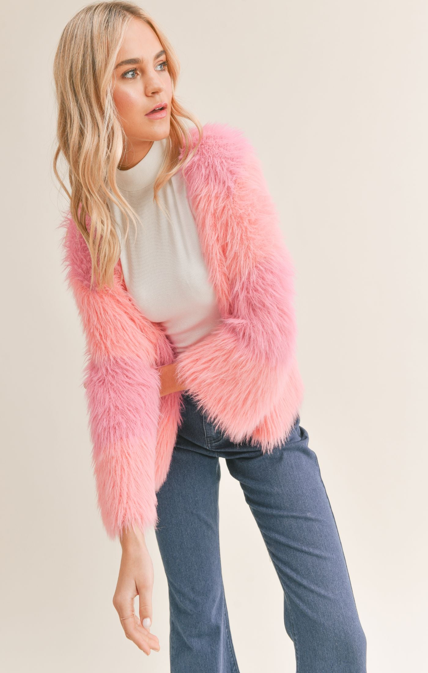 Layla Fuzzy Cardigan