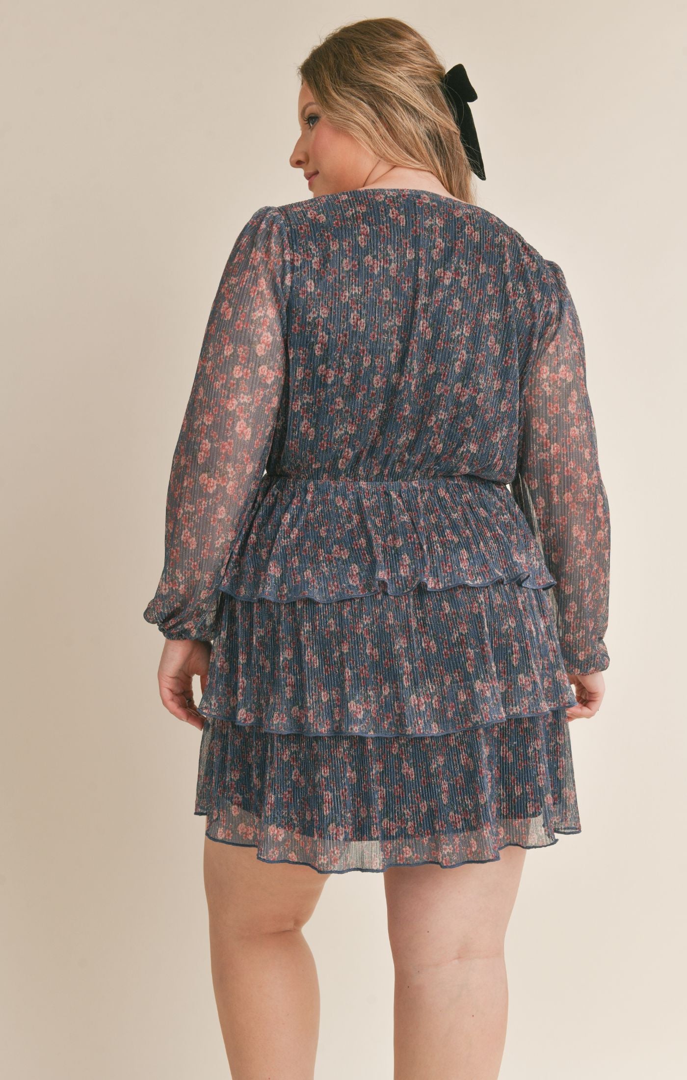 Starry Visions Tiered Mini Dress *Available in extended sizes! - Final Sale