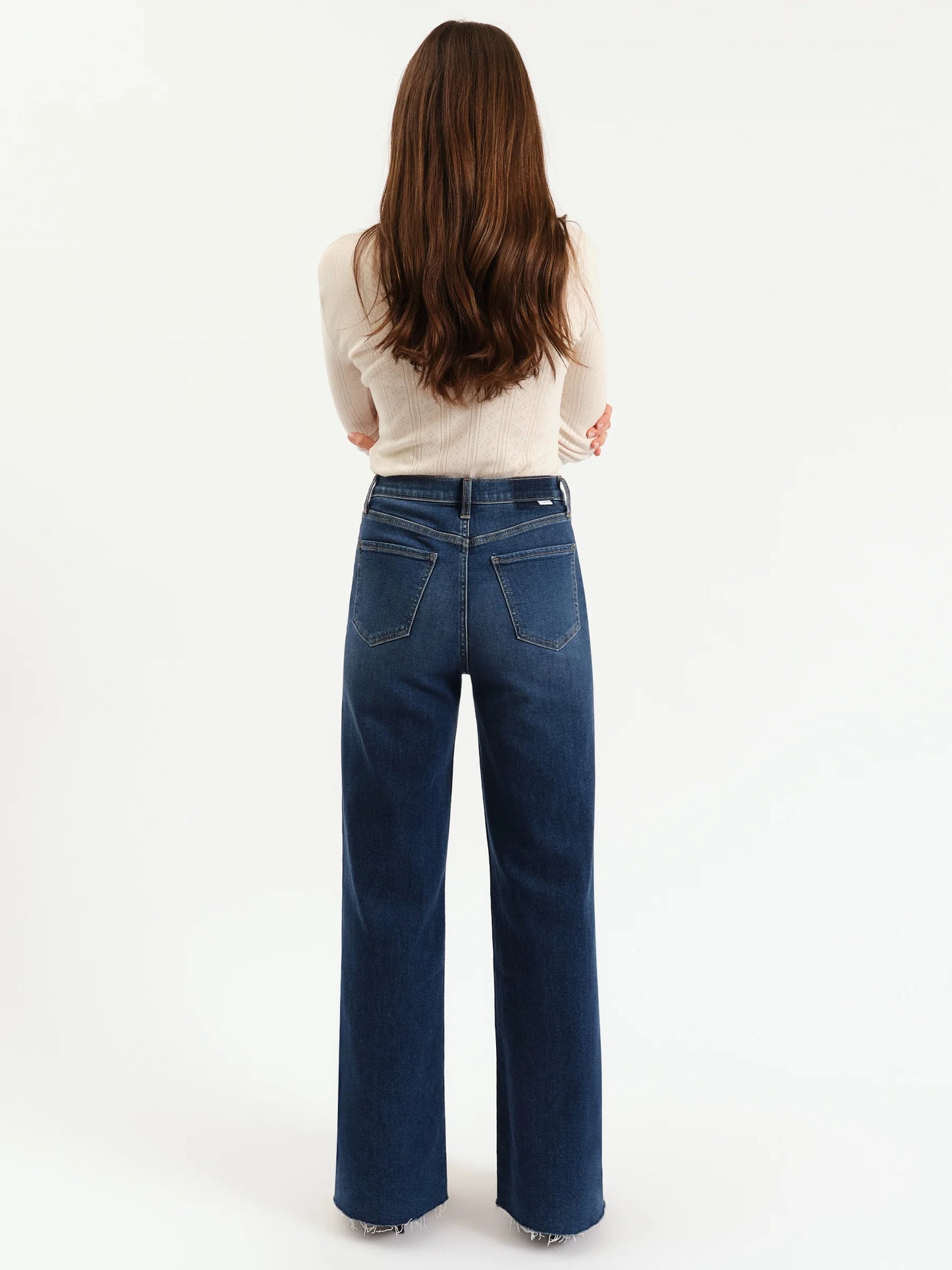 Far Out High Rise Jeans in Waterfall