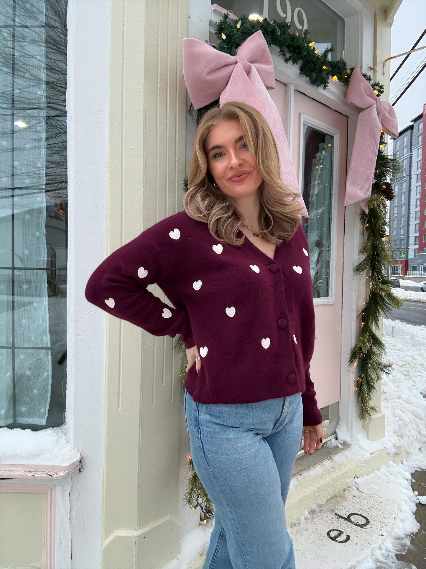 Romantic Heart Cardigan