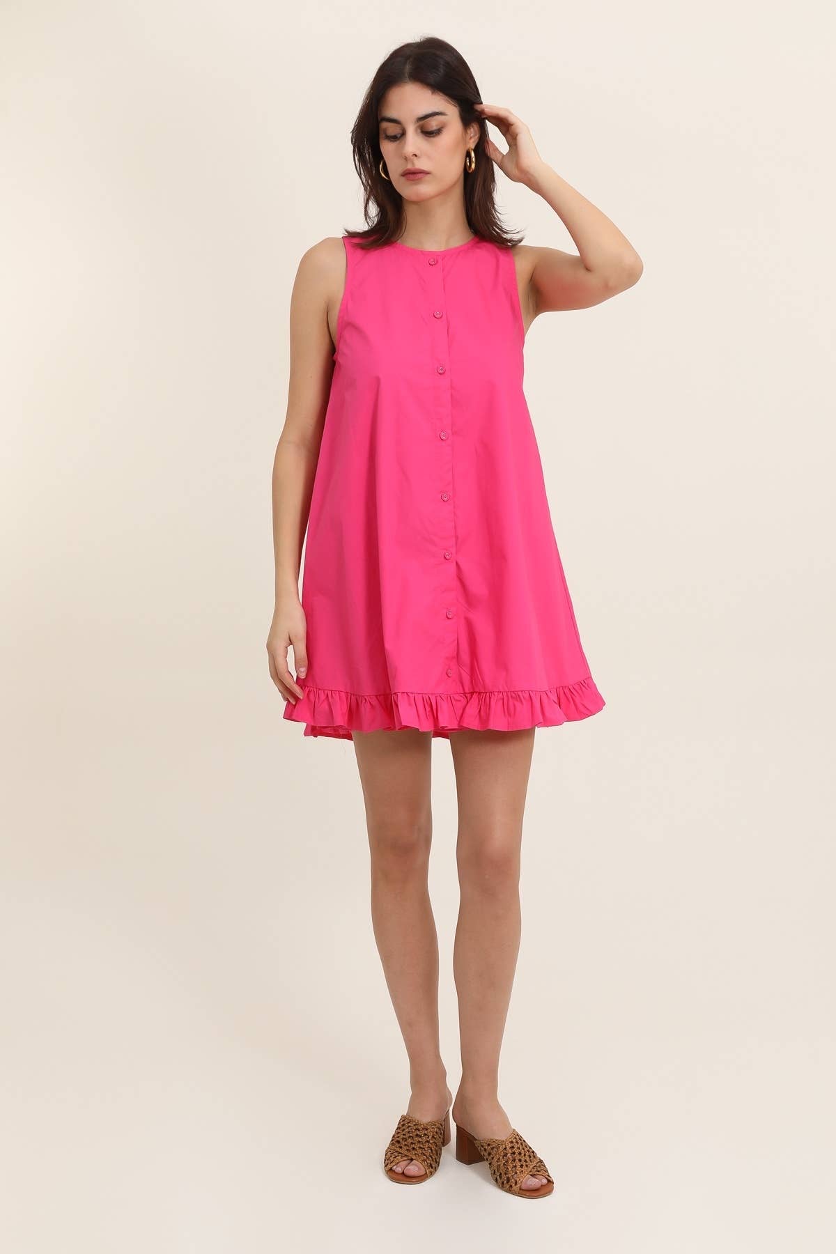 Val Ruffle Mini Dress - FINAL SALE