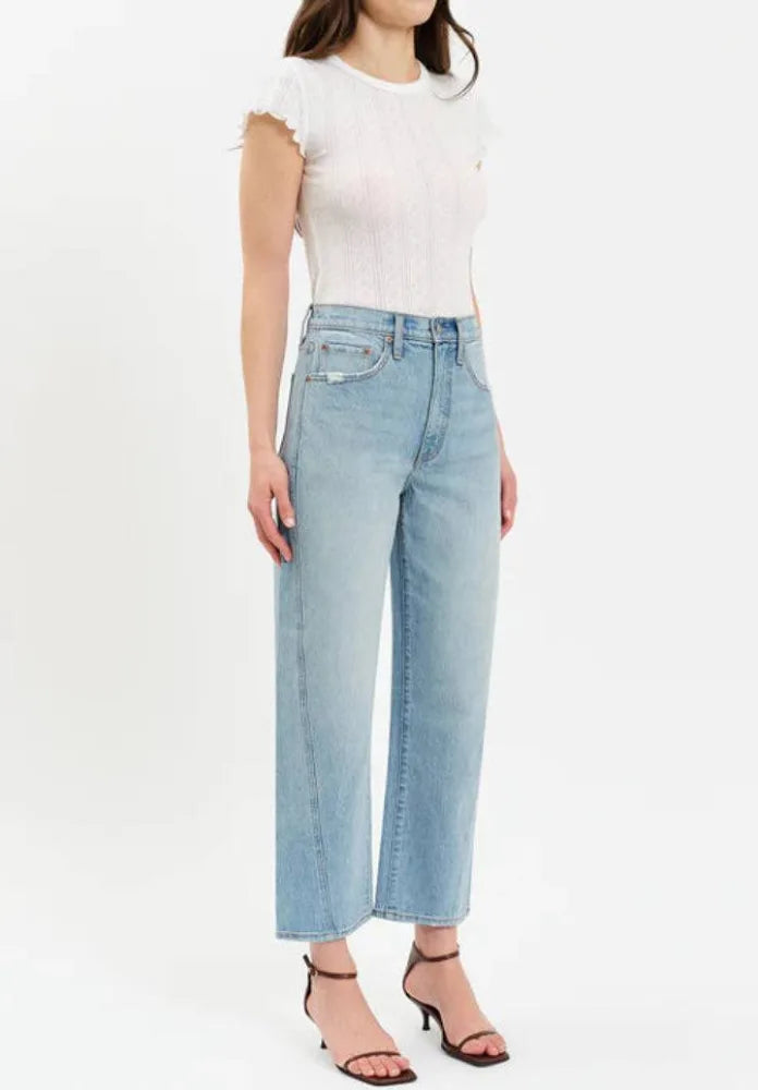 Westward Barrel Leg Jean in Pulse