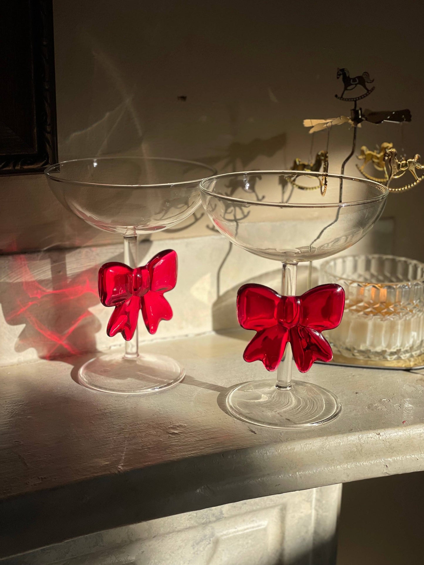FREE BOW MARTINI GLASS FOR FIRST 10 CUSTOMERS TO SPEND $100
