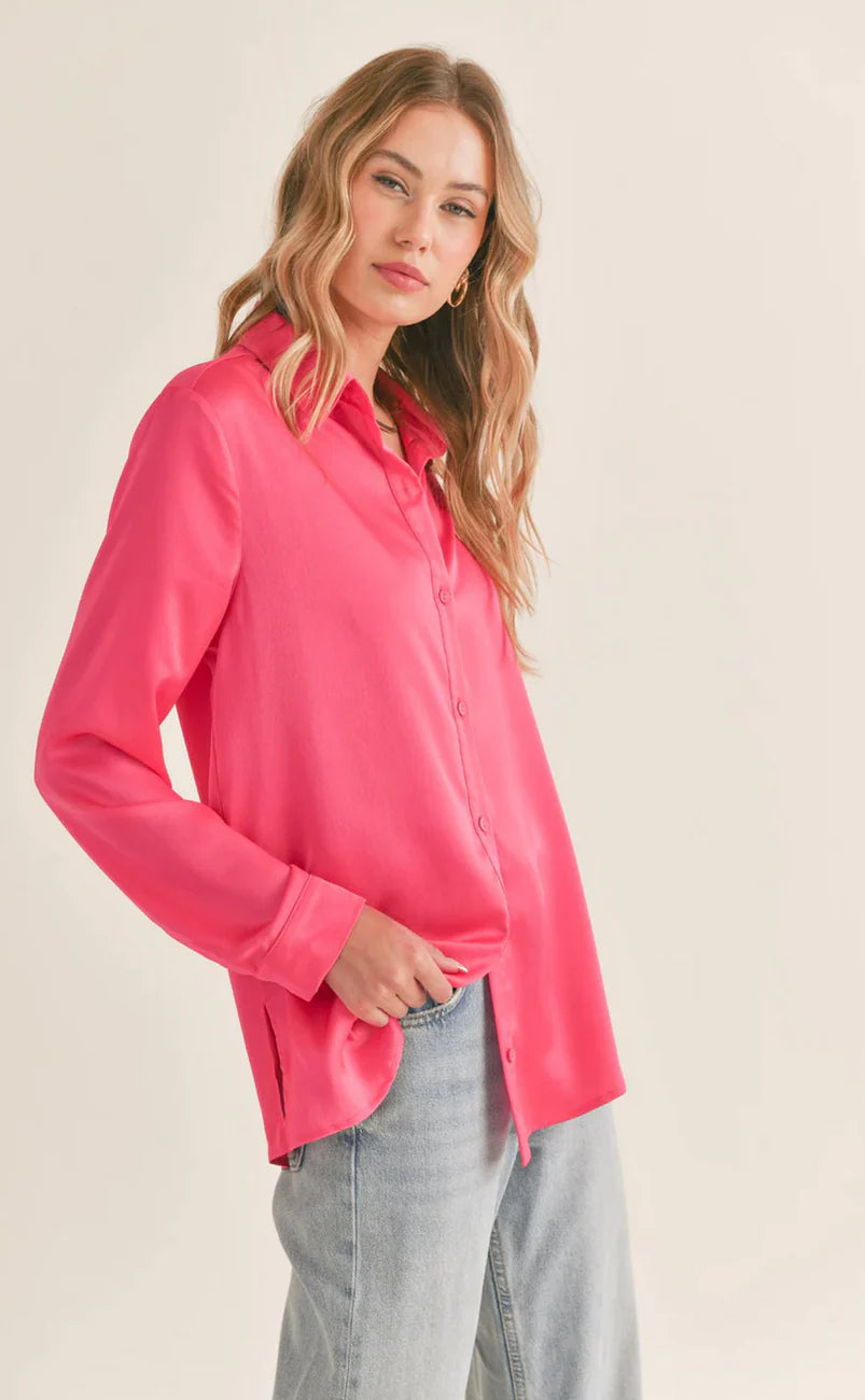 Dream of Me Button Down Woven Top